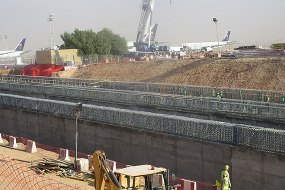 GSE and Utility Tunnel Civil and Architectural Works- King Khalid Airport